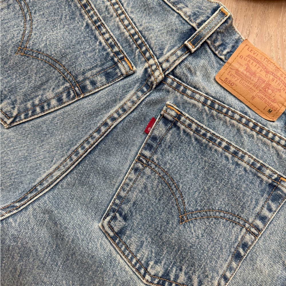 Vintage Levi's Women’s Light Blue Shorts